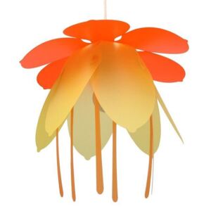 Dětská lampa květ fuchsia - Oranžová-zlatá