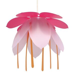 Dětská lampa květ fuchsia - Růžová