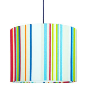 Textilní závěsná lampa Stripes Mini