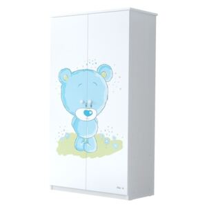 Šatní skříň Modrý medvídek