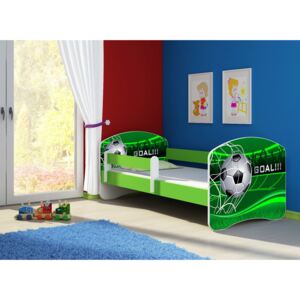 Dětská postel - Gól 2 160x80 cm zelená