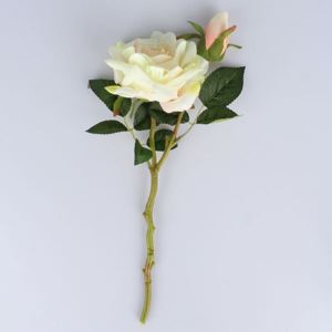 Umělá rozkvetlá růže 40cm