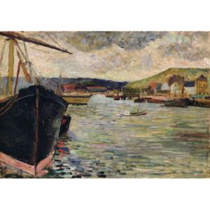Obraz, Reprodukce - Port at Rouen, Paul Gauguin
