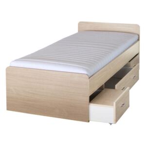Dřevěná postel Duet 200x90 Javor