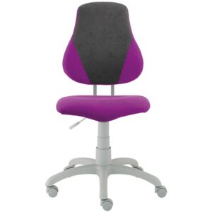 ALBA dětská rostoucí židle FUXO V-line fialovo-šedá