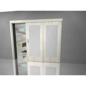 Posuvné dveře Posuvné dveře dvoukřídlé sklo todas whitewood lamino 18mm