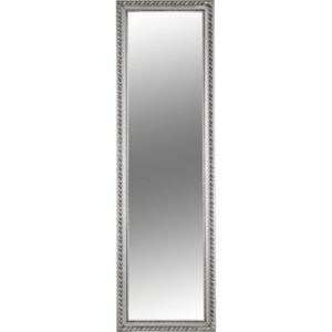 Tempo Kondela Zrcadlo, dřevěný rám stříbrné barvy, MALKIA TYP 5