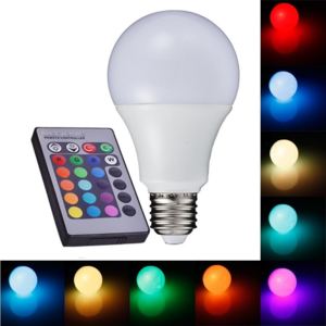 Light LED žárovka W2706 E27 6W RGB (LED žárovka E27, RGB + čistá bílá)
