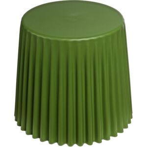 Culty Zelený plastový konferenční stolek Cork 47 cm