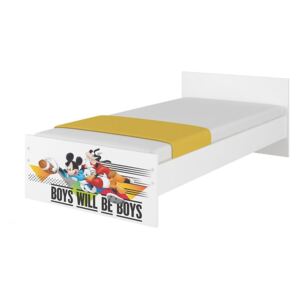 Dětská postel MAX bez šuplíku Disney - MICKEY A KAMARÁDI 200x90 cm