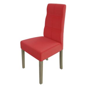 Židle JK63, Barva dřeva: sonoma, Potah: ekokůže Soft 010