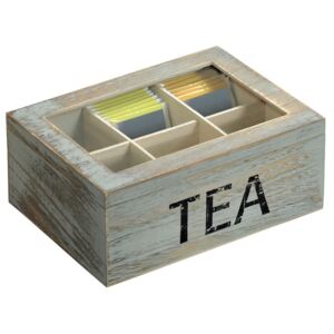 Kesper Box na čaj, Vintage šedá 58931 (Box na čaj)