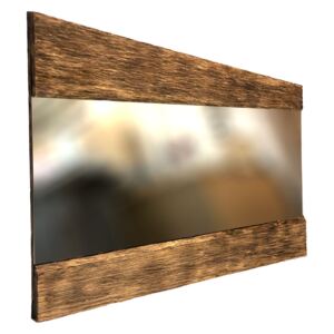 Amadeus Dřevěné zrcadlo JULIA. Technika hlubokeho opalování dřeva