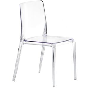 Pedrali Transparentní plastová židle Blitz 640