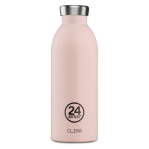Nerezová termo láhev Clima Stone Dusty Pink 500ml 24 Bottles
