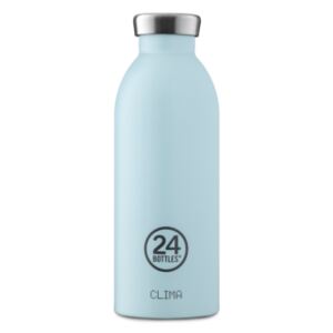 Nerezová termo láhev Clima Cloud Blue 500ml 24 Bottles