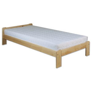 Dřevěná postel 90x200 cm s možností výběru moření typ KL123 KN095
