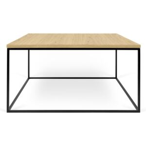 Tema Home Konferenční stolek GLEAM 40x75x75cm,dubověčerný