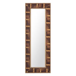Nástěnné zrcadlo 50 x 130 cm tmavě hnědé ROSNOEN