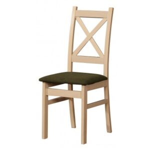 Jídelní židle Kasper dub sonoma, hnědá