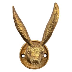 Sass & Belle Zlatý věšák ve tvaru králíčka Rabbit Ears