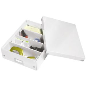 Leitz Organizační krabice Click-N-Store A4 bílá 60580001