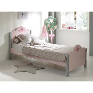 Dětská růžová postel Cindy