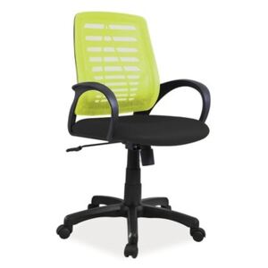 Kancelářská židle Q-073 zeleno/černá