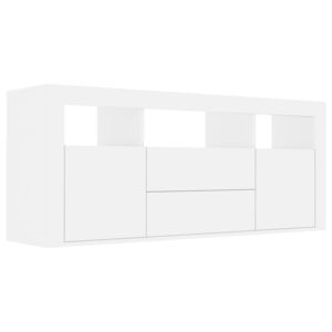 TV stolek Grays - bílý | 120x30x50 cm