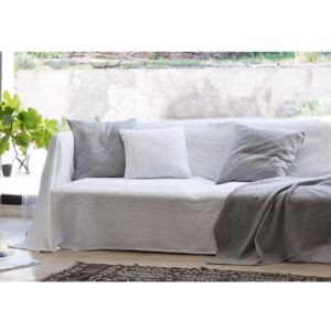 Textil Antilo Přehoz na postel, na sofa Sicilia, bílý, bavlna Rozměr: 180x260 cm