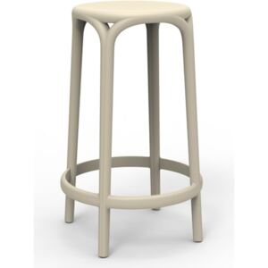 VONDOM - Nízká barová židle - okrová
