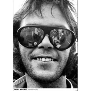 Plakát, Obraz - Neil Young - Oakland 1974, (59,4 x 84 cm)