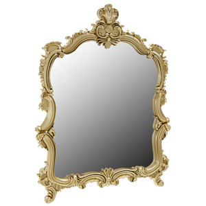 Zrcadlo SECRET, 83,5x118x5, radica béžová