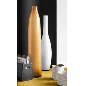 Florian Mustard váza 100 cm - sleva 50%
