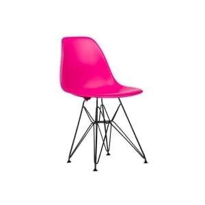Židle DSR, růžová (RAL 9005) S24213 CULTY +