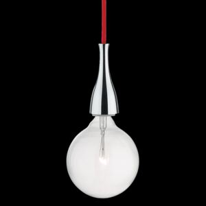 Závěsné stropní svítidlo Ideal lux Minimal SP1 009384 1 x 70W E27 - červená
