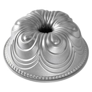 Forma na bábovku Chiffon Nordic Ware 10 cup stříbrná