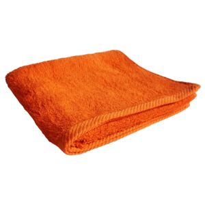 Ručník froté Deluxe oranžová 50x100cm - 50 x 100 cm - Oranžová