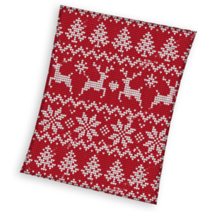Vánoční deka Norský vzor 130x170 cm