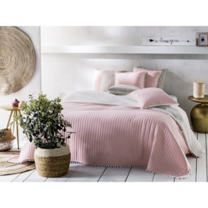 Přehoz na postel HARMONIA 220x240 cm růžová Mybesthome