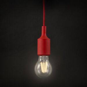 PHENOM Závěsné svítidlo E27/230V/IP20, červené