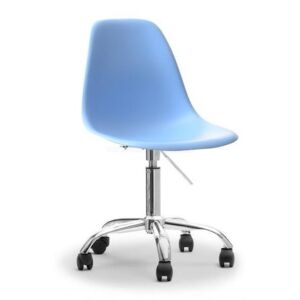 Otočná židle MOBI modrá