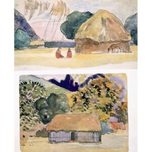 Obraz, Reprodukce - Illustrations from 'Noa Noa, Voyage a Tahiti', published 1926, Paul Gauguin