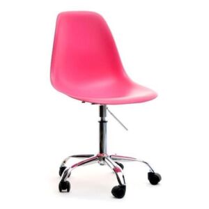 Otočná židle MOBI Růžová