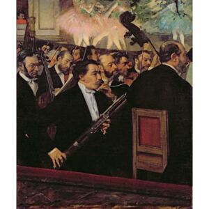 Obraz, Reprodukce - The Opera Orchestra, c.1870, Edgar Degas