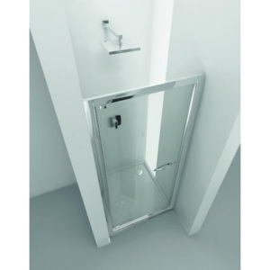 Olsen Spa VESTA sprchové dveře 76-84 cm leštěný hliník matné sklo BL752501216