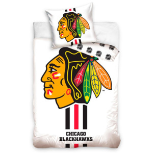 Tip Trade Povlečení NHL Chicago Blackhawks White 70x90,140x200 cm
