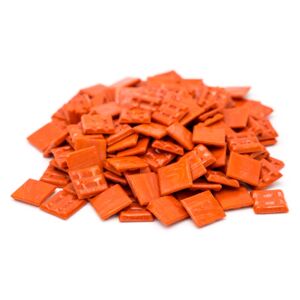 CM 023 mozaika skleněná oranžová 20x20mm 500g
