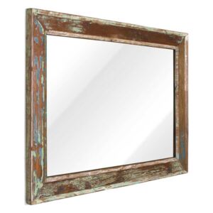 Starožitné zrcadlo v masivním rámu 100x138