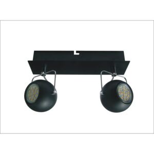 Moderní LED nástěnné / stropní flexibilní bodové světlo TEMISTOCLE, černé Clx TEMISTOCLE 10023861